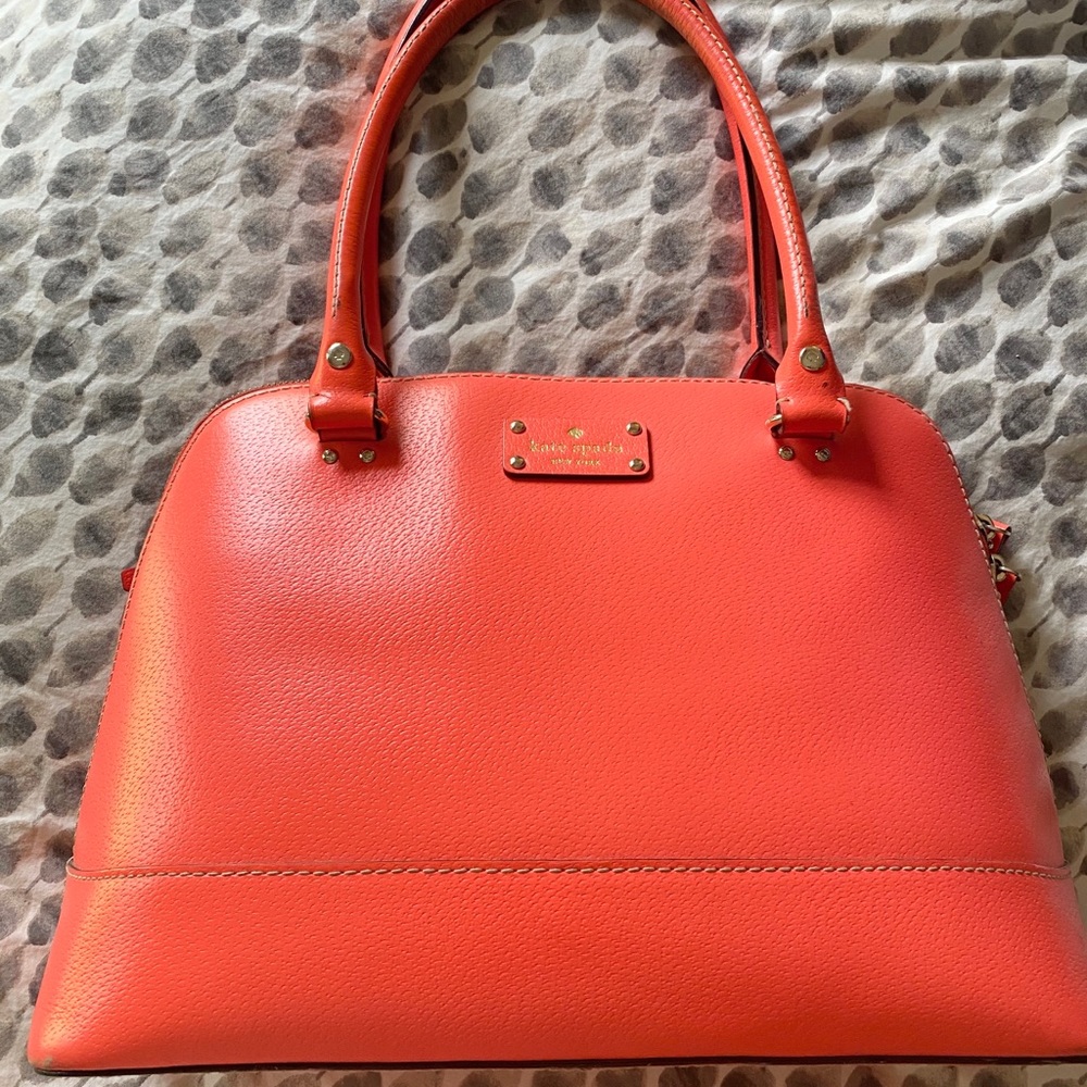 Kate Spade leather dome satchel